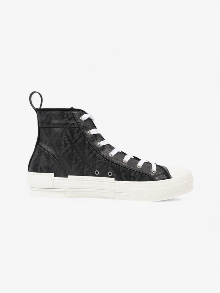 Christian Dior B23 High Top Black / White Canvas EU 43 UK 9