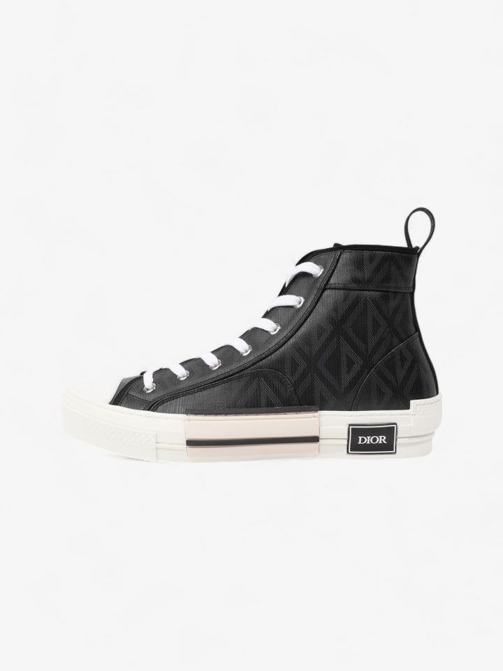 Christian Dior B23 High Top Black / White Canvas EU 43 UK 9