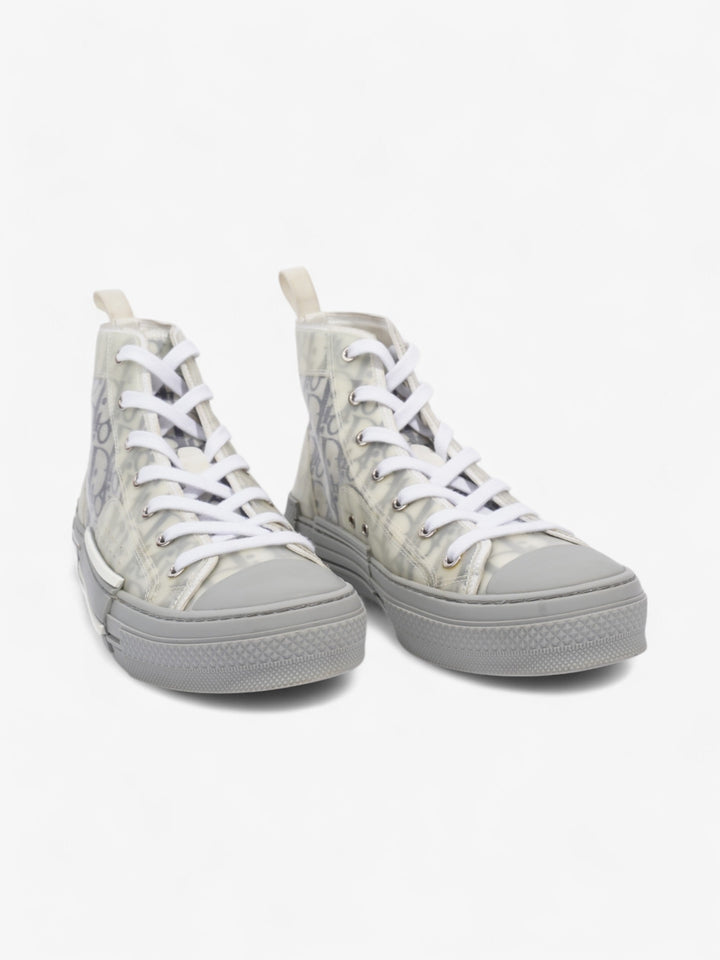 Christian Dior B23 High-tops Grey Oblique  / White Mesh EU 41 UK 7