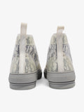 Christian Dior B23 High-tops Grey Oblique  / White Mesh EU 41 UK 7