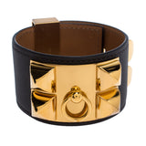 Hermes COLLIER DE CHIEN LEATHER BRACELET