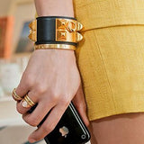 Hermes COLLIER DE CHIEN LEATHER BRACELET