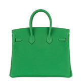 Hermes25cm Birkin Bambou Togo Leather Gold Hardware