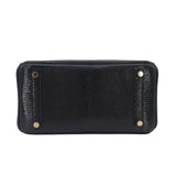 Hermes25cm Birkin Black Lizard Gold Hardware