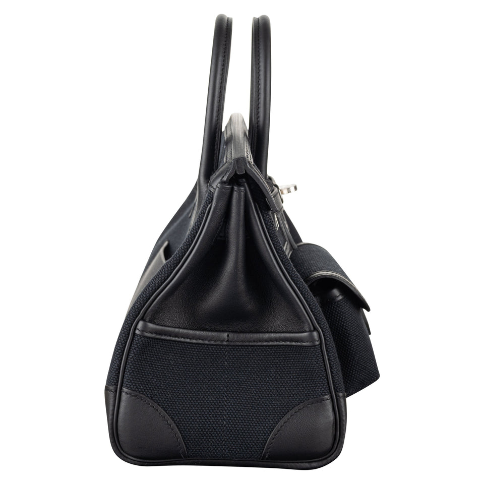 Hermes25cm Birkin Cargo Black Palladium Hardware