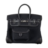 Hermes25cm Birkin Cargo Black Palladium Hardware