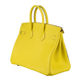 Hermes25cm Birkin Customized Rainbow Chevron Swarovski Crystal Palladium Hardware