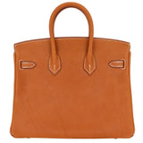 Hermes25cm Birkin Fauve Barenia Faubourg Leather Gold Hardware