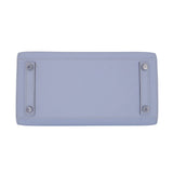 Hermes25cm Birkin Sellier Bleu Brume Epsom Leather Palladium Hardware