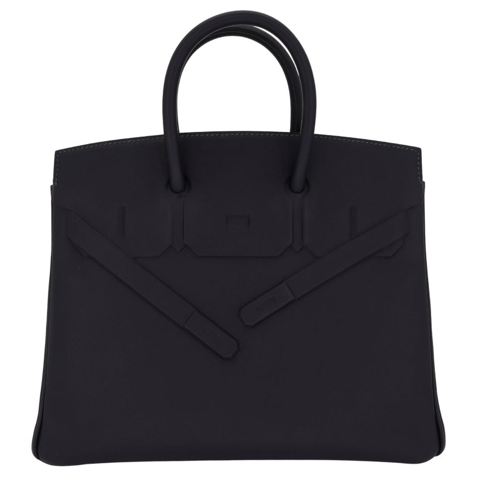 Hermes25cm Birkin Shadow Caban Swift Leather