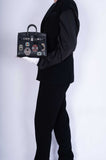 Hermes Birkin 20 Sellier Bouclerie Moderne Black Chèvre Palladium Hardware
