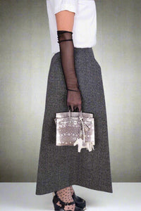 Hermes Birkin 20 Sellier Ombré Varanus Salvator Lizard Palladium Hardware