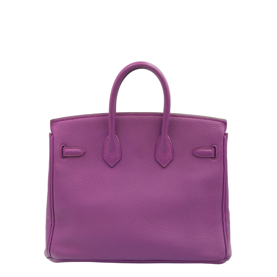 Hermes Birkin 25 Anemone Togo with Gold Hardware