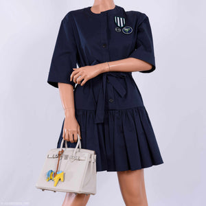 Hermes Birkin 25 Beton Togo Palladium Hardware - 2019, D