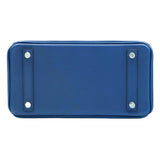 Hermes Birkin 25 Bleu Saphir Swift Palladium Hardware