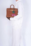 Hermes Birkin 25 Fauve Barenia Faubourg Gold Hardware