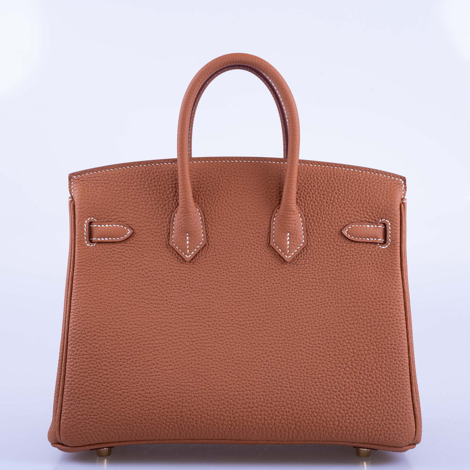 Hermes Birkin 25 Gold Togo with Gold Hardware