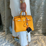 Hermes Birkin 25 HSS Jaune d'Or Epsom Gold Hardware