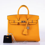 Hermes Birkin 25 HSS Jaune d'Or Epsom Gold Hardware