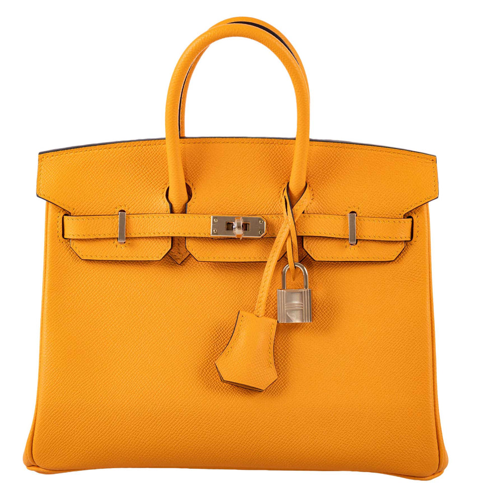 Hermes Birkin 25 HSS Jaune d'Or Epsom Gold Hardware