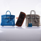 Hermes Birkin 25 Mykonos Lizard Palladium Hardware