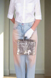 Hermes Birkin 25 Ombré Lizard Palladium Hardware