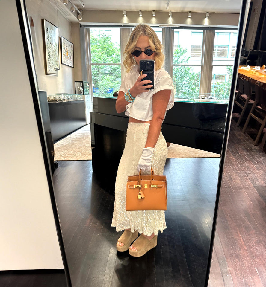 Hermes Birkin 25 Sellier Gold Epsom Gold Hardware