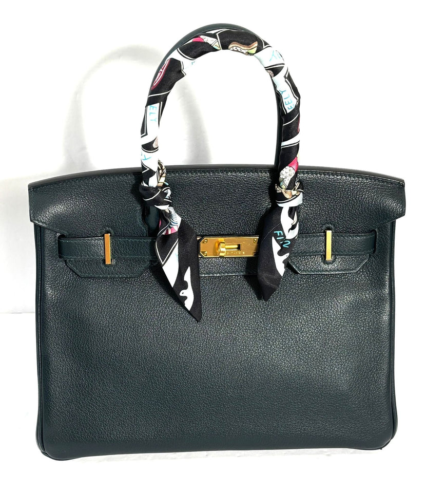 Hermes TOGO LEATHER Birkin 30 HANDBAG