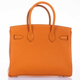 Hermes Birkin 30 Abricot (Apricot) Togo Gold Hardware