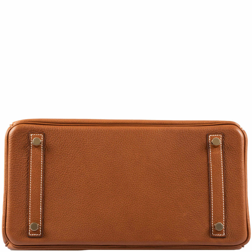 HermesBirkin 30 Barenia Faubourg Gold Hardware