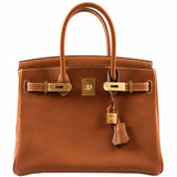 HermesBirkin 30 Barenia Faubourg Gold Hardware