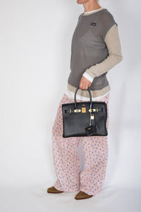 Hermes Birkin 30 Black Epsom Gold Hardware