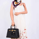Hermes Birkin 30 Black Togo Gold Hardware