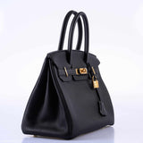 Hermes Birkin 30 Black Togo Gold Hardware