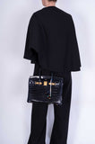 Hermes Birkin 30 Bleu Marine Shiny Niloticus Crocodile Gold Hardware