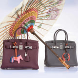 Hermes Birkin 30 Bordeaux Togo Palladium Hardware