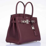 Hermes Birkin 30 Bordeaux Togo Palladium Hardware