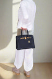 HermesBirkin 30 Caban Black Togo Gold Hardware