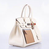 Hermes Birkin 30 Colormatic Nata, Chai and Cuivre Swift Palladium Hardware