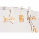 Hermes Birkin 30 Craie Togo Gold Hardware