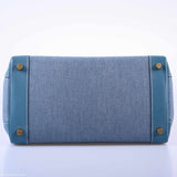 HermesBirkin 30 Denim & Blue Jean Gulliver Leather Gold Hardware - 1999, C Square