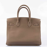 HermesBirkin 30 Etoupe Togo Gold Hardware