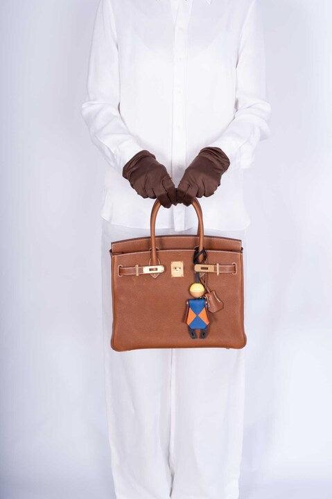 Hermes Birkin 30 Fauve Barenia Faubourg Gold Hardware