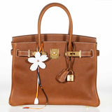 Hermes Birkin 30 Fauve Barenia Faubourg Gold Hardware