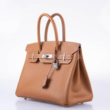 HermesBirkin 30 Gold Epsom with Palladium Hardware