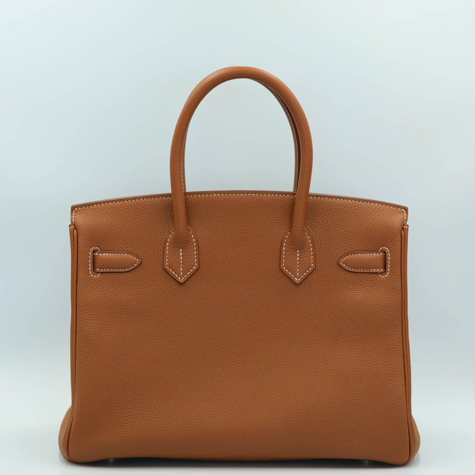 Hermes Birkin 30 Gold Togo Gold Hardware