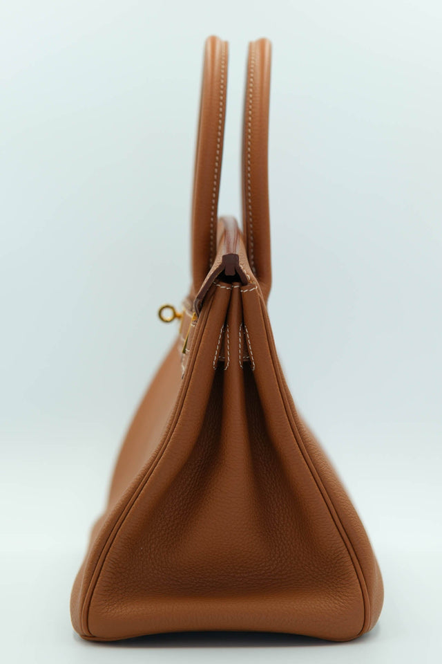 Hermes Birkin 30 Gold Togo Gold Hardware