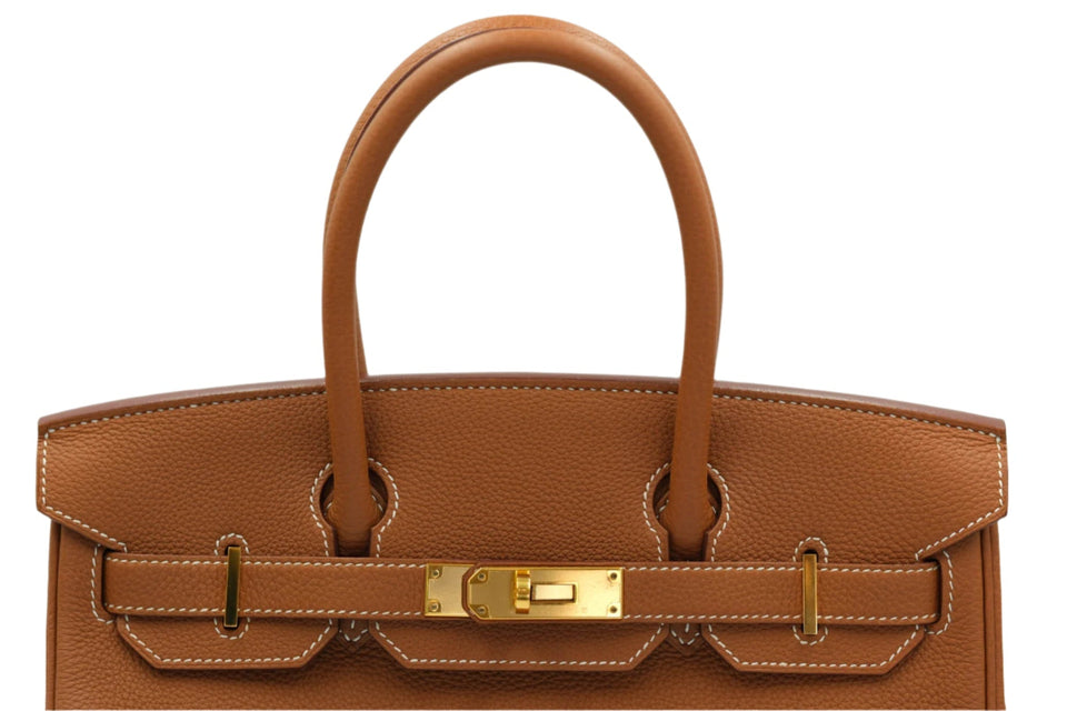 Hermes Birkin 30 Gold Togo Gold Hardware