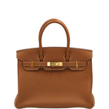 Hermes Birkin 30 Gold Togo Gold Hardware