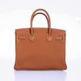 HermesBirkin 30 Gold Togo Palladium Hardware